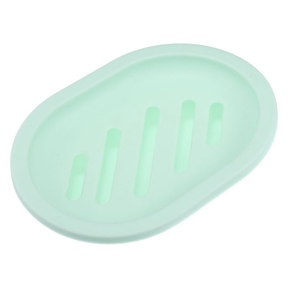 Soap Dish, Keep Soap Dry, Soap Cleaning Storage, for Home Green